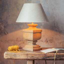 Graham and Green Albia Wooden Table Lamp