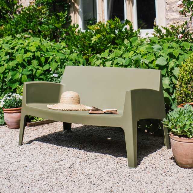 Graham and Green Hansen Green Outdoor Sofa
