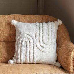Graham and Green Kota Tufted Cushion - thumbnail 1
