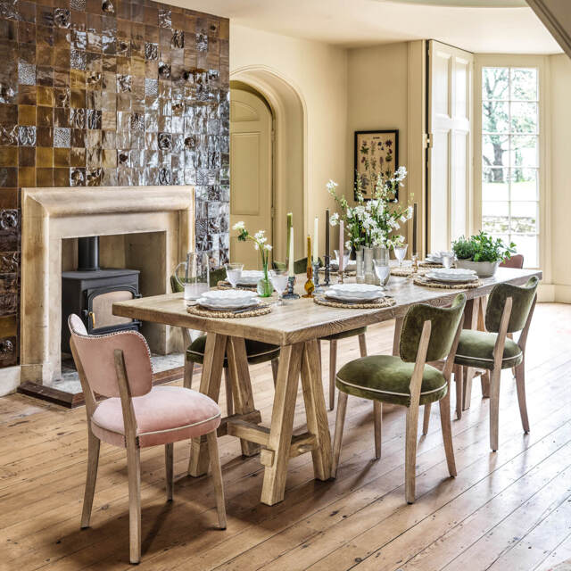 Graham and Green Leiling 6 Seater Dining Table - image 1