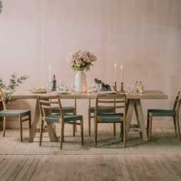 Graham and Green Leiling 6 Seater Dining Table - thumbnail 2