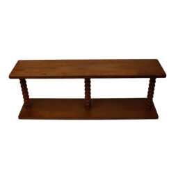 Graham and Green Bobbin Wide Double Wall Shelf - thumbnail 1