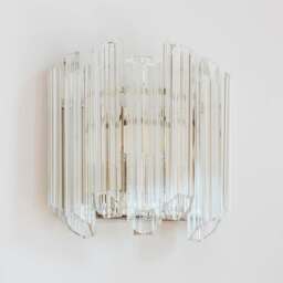 Graham and Green Tubular Glass Wall Light - thumbnail 2