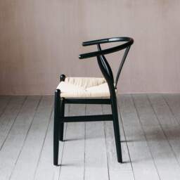 Graham and Green Black Rattan Emperor Chair - thumbnail 5
