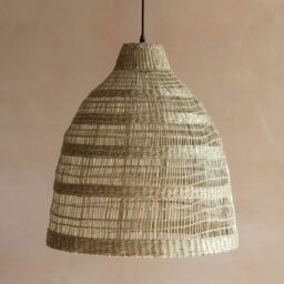 Graham and Green Iver Large Seagrass Ceiling Light - thumbnail 1