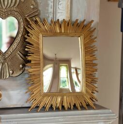 Graham and Green Convex Rectangular Wall Mirror - thumbnail 1