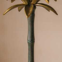 Graham and Green Dark Palm Tree Floor Lamp - thumbnail 4