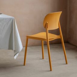 Graham and Green Sully Ochre Dining Chair - thumbnail 4