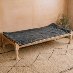 Graham and Green Asta Hand-Block Printed Day Bed Mattress - thumbnail 6
