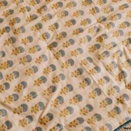 Graham and Green Asta Hand-Block Printed Day Bed Mattress - thumbnail 4