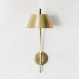 Graham and Green Miller Brass Wall Light - thumbnail 2