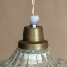 Graham and Green Isabel Glass Pendant Light - thumbnail 2