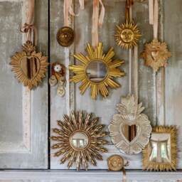 Graham and Green Round Convex Wall Mirror - thumbnail 5