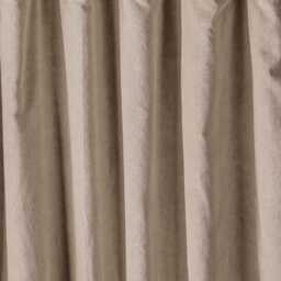 Graham and Green Lucia Sand Velvet Curtain - 135 x 270cm - thumbnail 2
