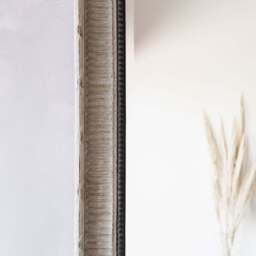 Graham and Green Grey Bevelled Wooden Mirror - thumbnail 3