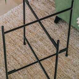 Graham and Green Taupe Berber Tray Table - thumbnail 5