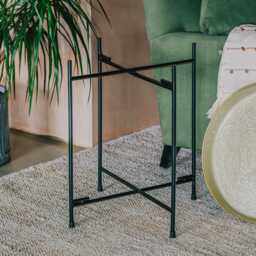 Graham and Green Taupe Berber Tray Table - thumbnail 4