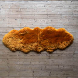 Graham and Green Double Mustard Sheepskin