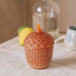 Graham and Green Toffee Acorn Candle - thumbnail 2