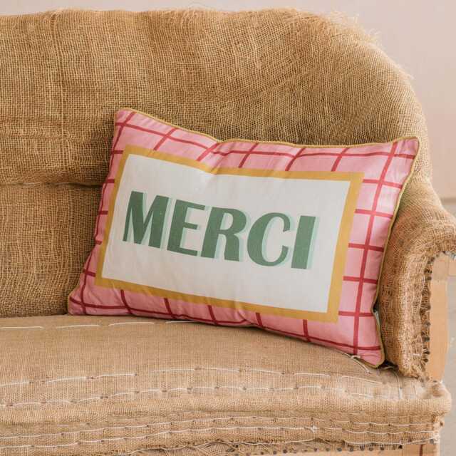 Graham and Green Merci Cushion - image 1