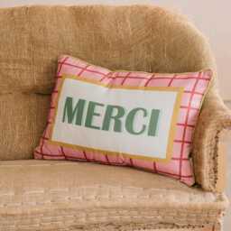 Graham and Green Merci Cushion - thumbnail 1