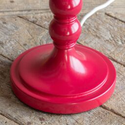 Graham and Green Freya Red Table Lamp - thumbnail 4
