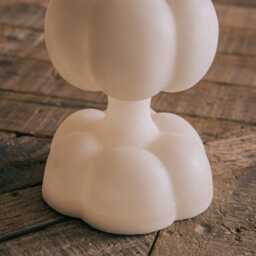 Graham and Green Tall Sphere Pillar Candle Holder - thumbnail 5