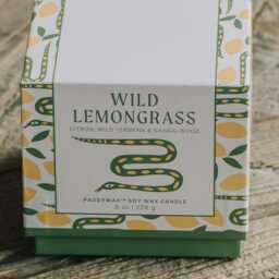 Graham and Green Snake Ceramic Lemongrass Candle - thumbnail 4