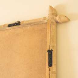 Graham and Green Bamboo Wooden Large Wall Mirror - thumbnail 3