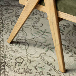 Graham and Green Moss Green Aubrey Armchair - thumbnail 5