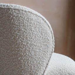 Graham and Green Set of Two Benji Boucle Dining Chairs - thumbnail 6