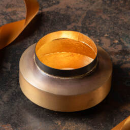 Graham and Green Small Brass and Gold Urn Tea Light Holder - thumbnail 2