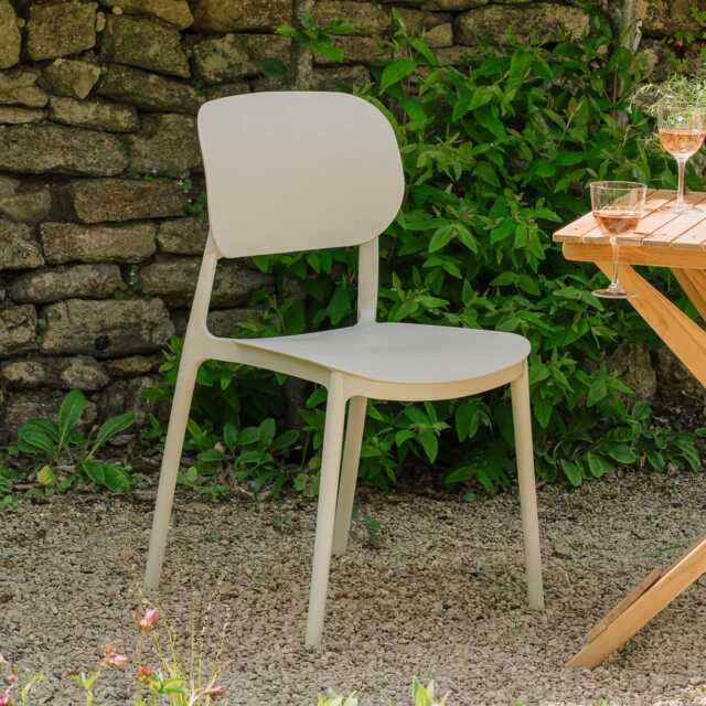 Graham and Green Sully Off White Dining Chair