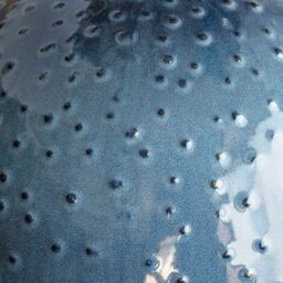 Graham and Green Blue Dot Ceramic Lamp with Shade - thumbnail 3