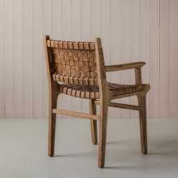 Graham and Green Ivan Leather Armchair - thumbnail 5