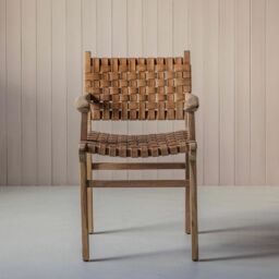 Graham and Green Ivan Leather Armchair - thumbnail 4