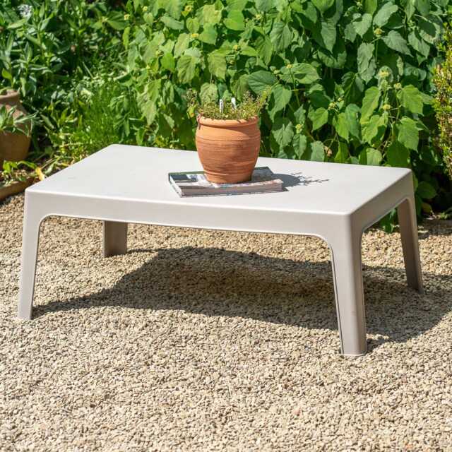 Graham and Green Hansen Grey Outdoor Coffee Table - image 1