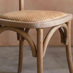 Graham and Green Lucien Wicker Dining Chair - thumbnail 5
