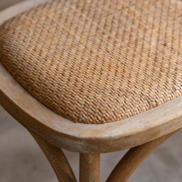 Graham and Green Lucien Wicker Dining Chair - thumbnail 4