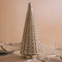 Graham and Green Aged Silver Jewelled Christmas Tree