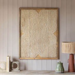 Graham and Green White Jute Wall Art