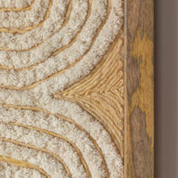 Graham and Green White Jute Wall Art - thumbnail 3