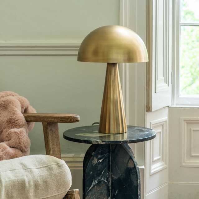 Graham and Green Claudia Brass Table Lamp - image 1