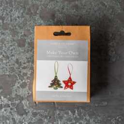 Graham and Green Make Your Own Christmas Tree and Star Decorations