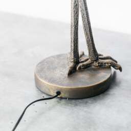 Graham and Green Bird Legs Table Lamp with Shade - thumbnail 4
