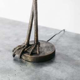 Graham and Green Bird Legs Table Lamp with Shade - thumbnail 3
