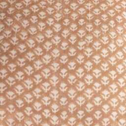 Graham and Green Eliza Floral Block Printed Bed Quilt - thumbnail 3