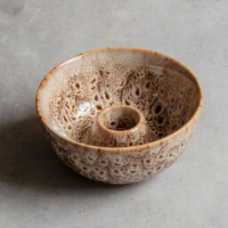 Graham and Green Brown Speckled Candle Holder - thumbnail 3