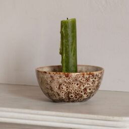 Graham and Green Brown Speckled Candle Holder - thumbnail 4