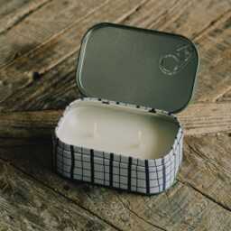 Graham and Green Bistro Fig & Olive Double Wick Candle in a Tin - thumbnail 3